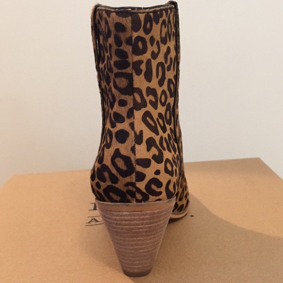 FRYE New Boots Ocelot Leopard Leather Marley Sz ++ - Picture 5 of 11
